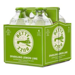 Betty Buzz Lemon Lime Sparkling 4/9Oz
