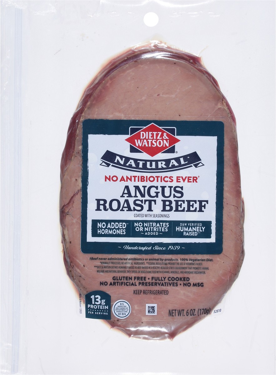 slide 7 of 9, Dietz & Watson Angus Roast Beef 6 oz, 6 oz