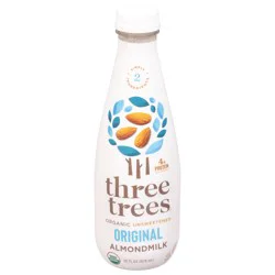Three Trees Unsweetened Organic Original Almond Milk 28 fl oz