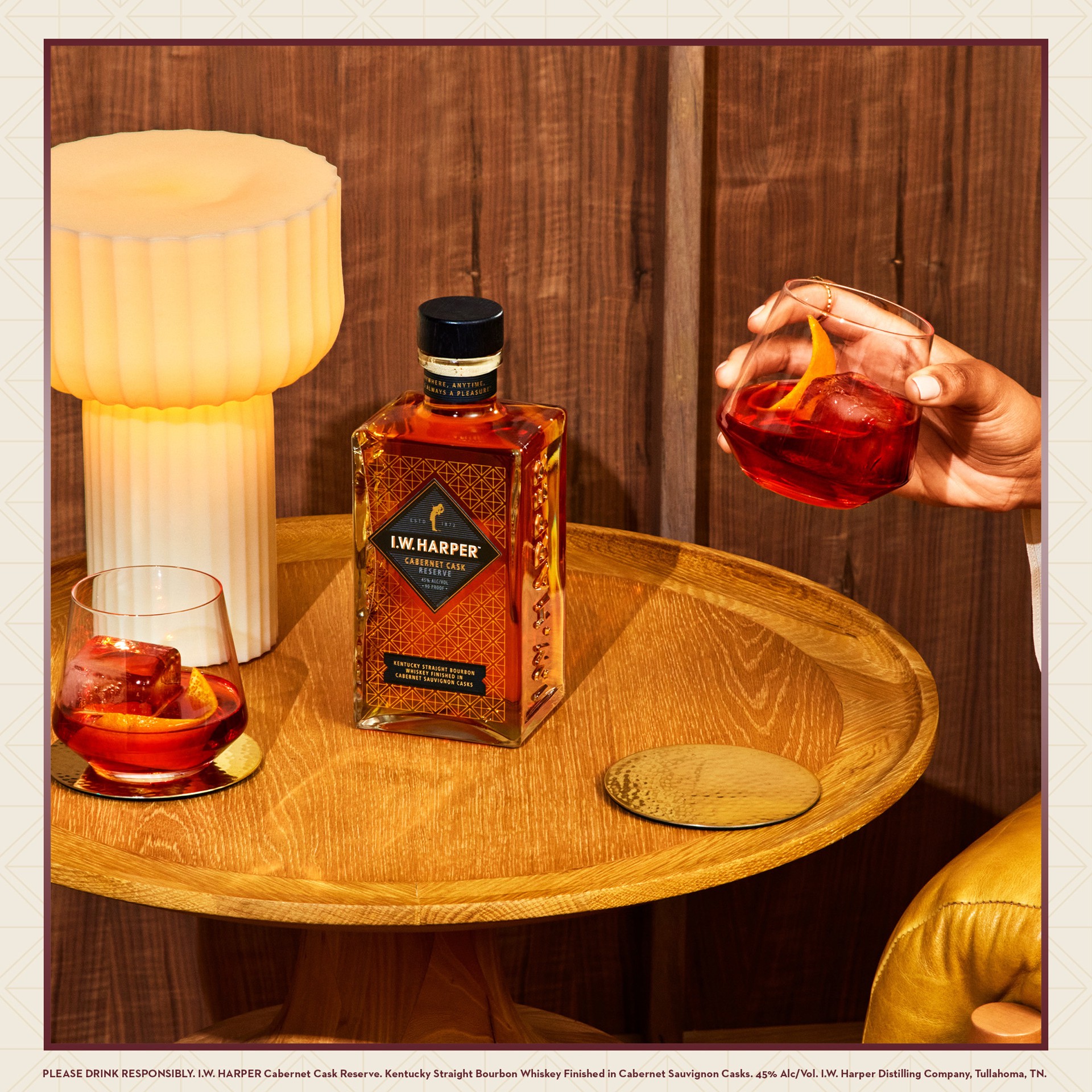 slide 4 of 8, I.W. Harper Cabernet Cask Reserve, 750 mL, 750 ml