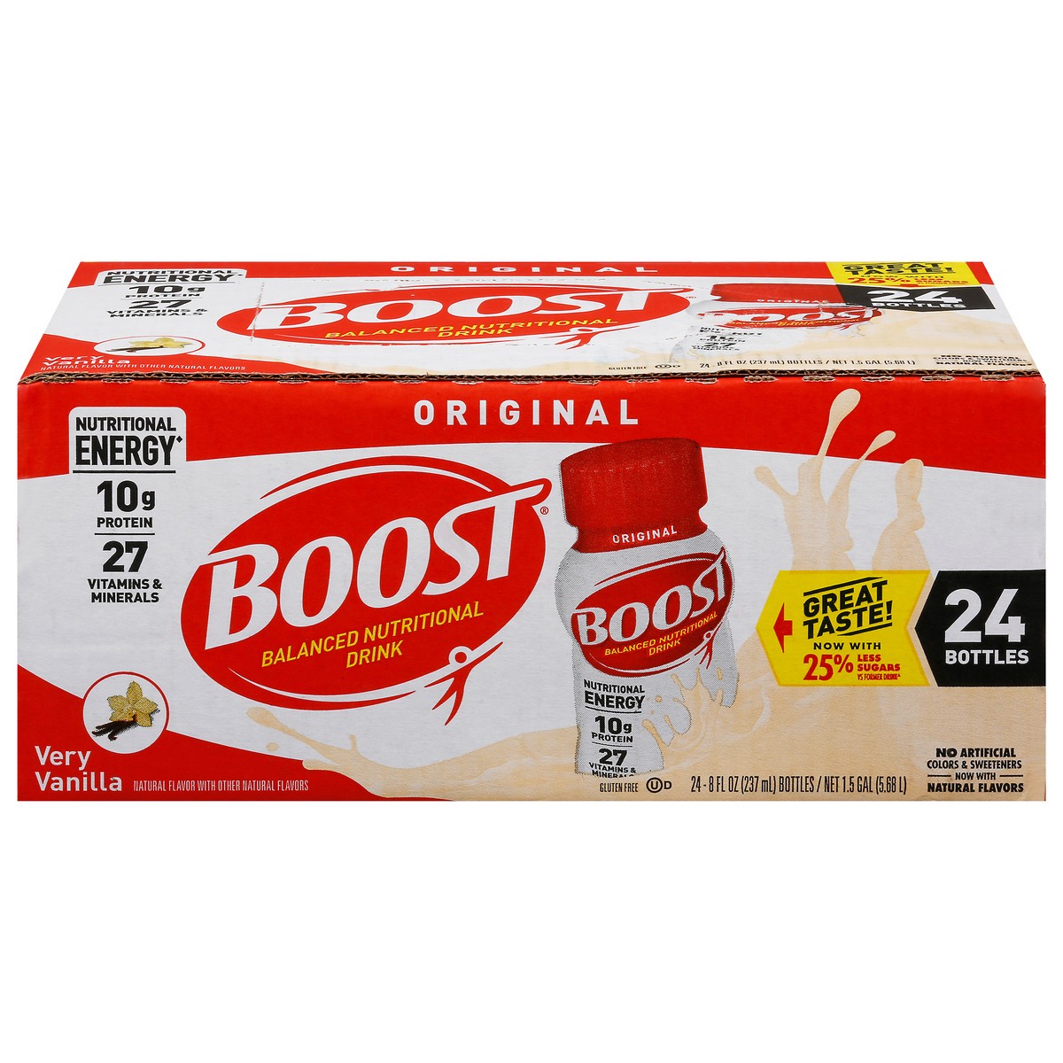 slide 1 of 1, Boost Original Ready To Drink Nutritional Drink, Very Vanilla, 1 ct
