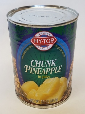 slide 1 of 1, Hy-Top Chunk Pineapple, 20 oz