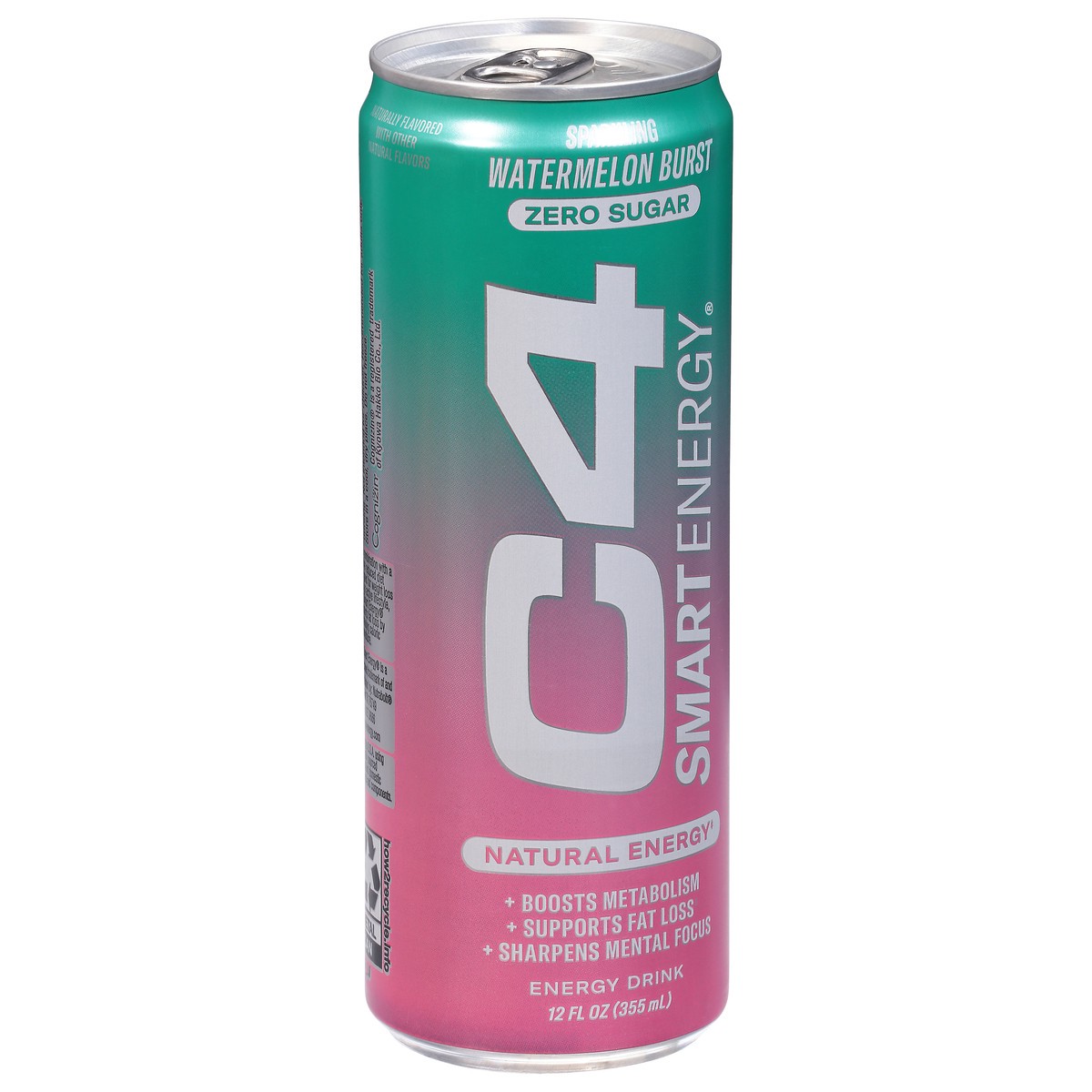 slide 2 of 9, C4 Sport Smart Energy Zero Sugar Sparkling Watermelon Burst Energy Drink 12 fl oz, 12 fl oz