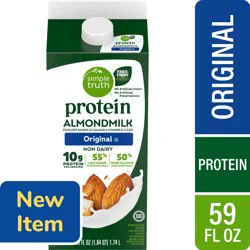 Simple Truth Protein Original Almond Milk, 59 fl oz