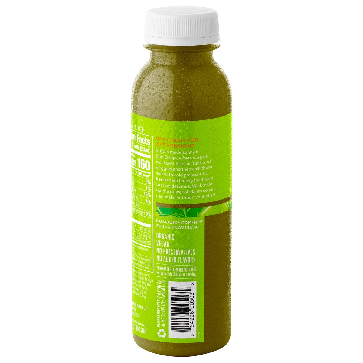 slide 6 of 9, Suja Organic Green Delight Cold-Pressed Juice Smoothie - 12 fl oz, 12 fl oz