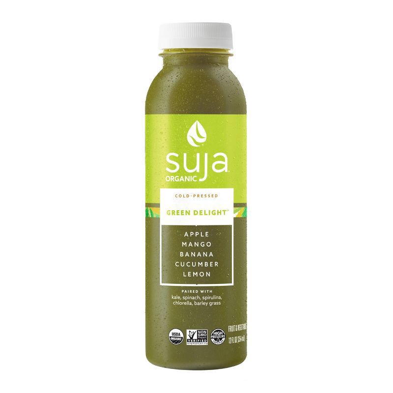 slide 1 of 9, Suja Organic Green Delight Cold-Pressed Juice Smoothie - 12 fl oz, 12 fl oz