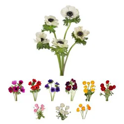 Ranunculus & Anemones Combination Floral Arrangement