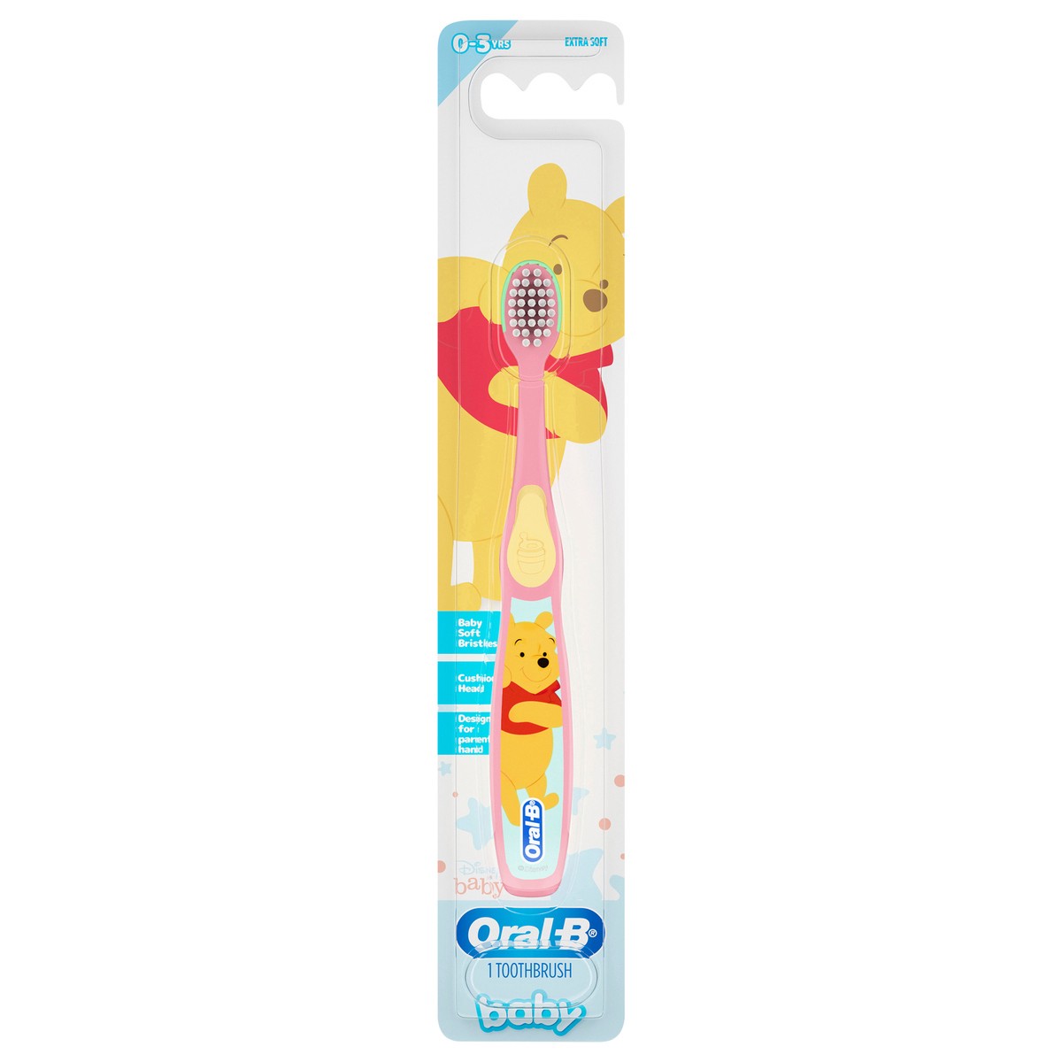 slide 1 of 5, Oral-B Winnie The Pooh Kids Toothbrush, 1 ct