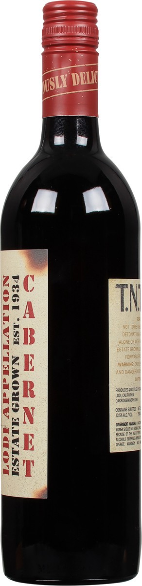 slide 4 of 7, T.N.T Lodi Appellation Cabernet Sauvignon 750 ml, 750 ml