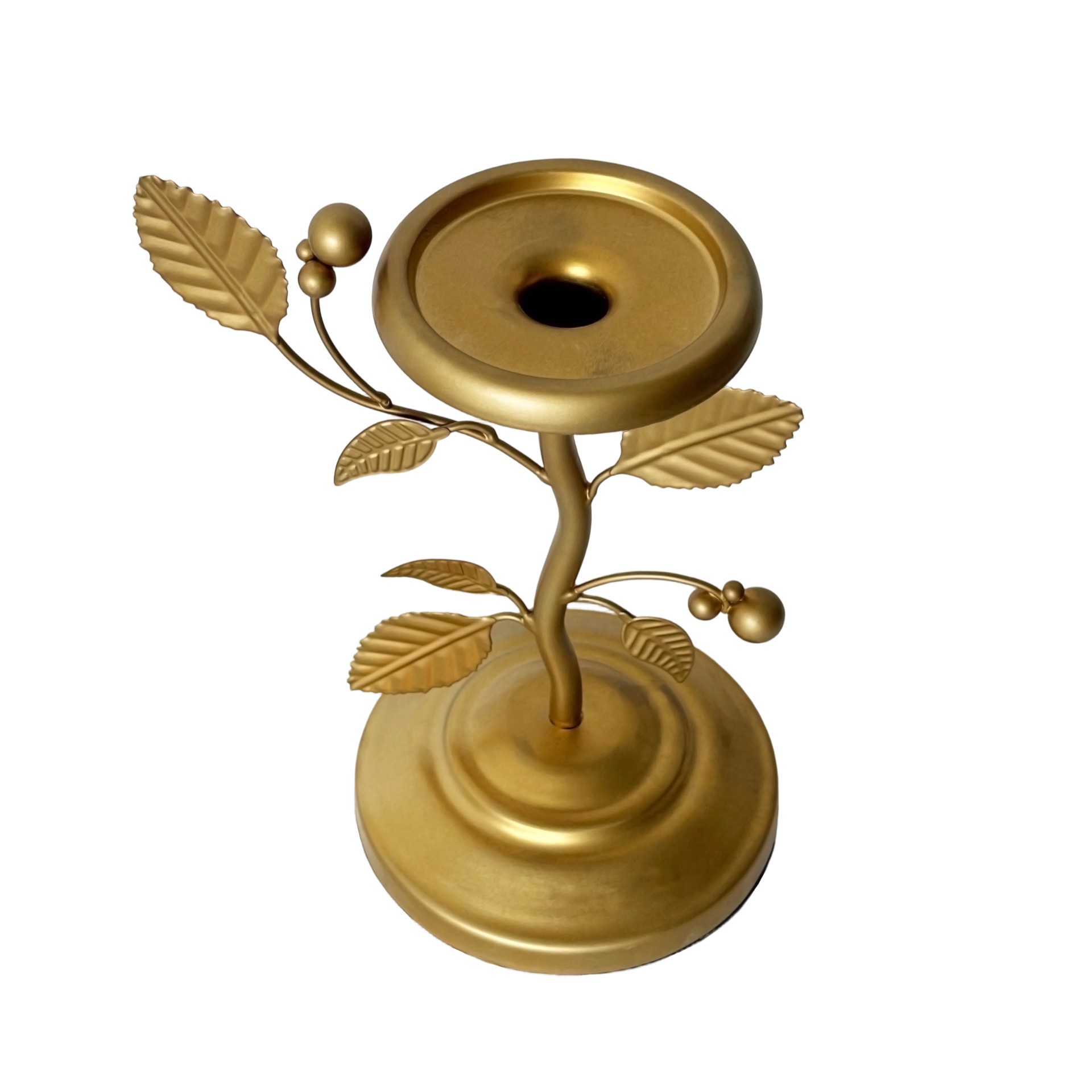 slide 2 of 2, Gold Leaf Candle Holder By Ashland, 1 ct