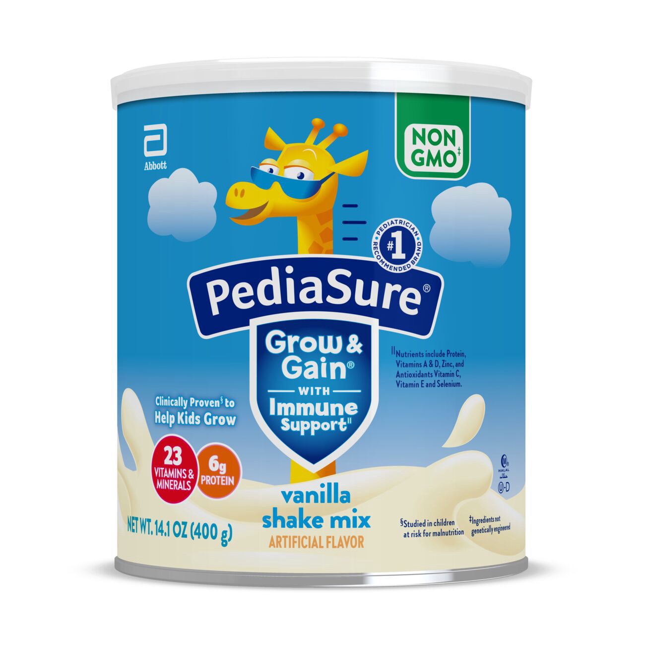 slide 8 of 10, PediaSure Grow Gain Vanilla Shake Mix, 14 oz