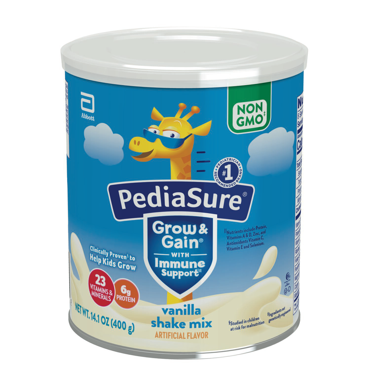 slide 6 of 10, PediaSure Grow Gain Vanilla Shake Mix, 14 oz