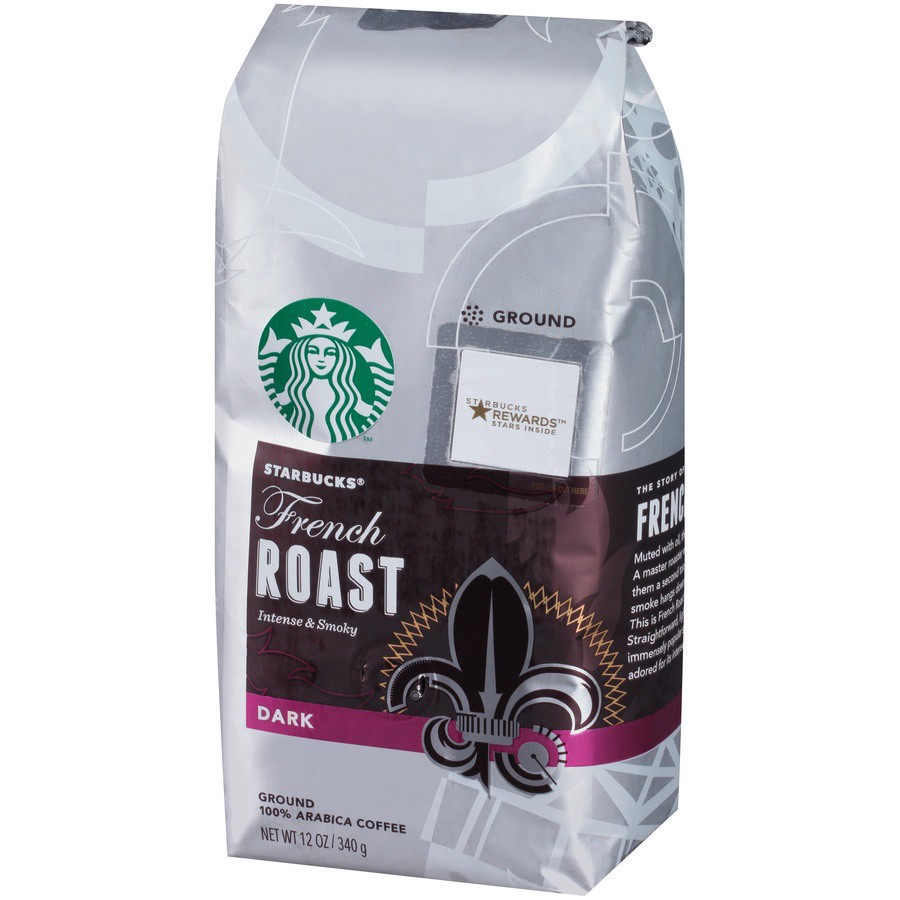 slide 6 of 7, Starbucks French Roast Ground Coffee - 12 oz, 12 oz