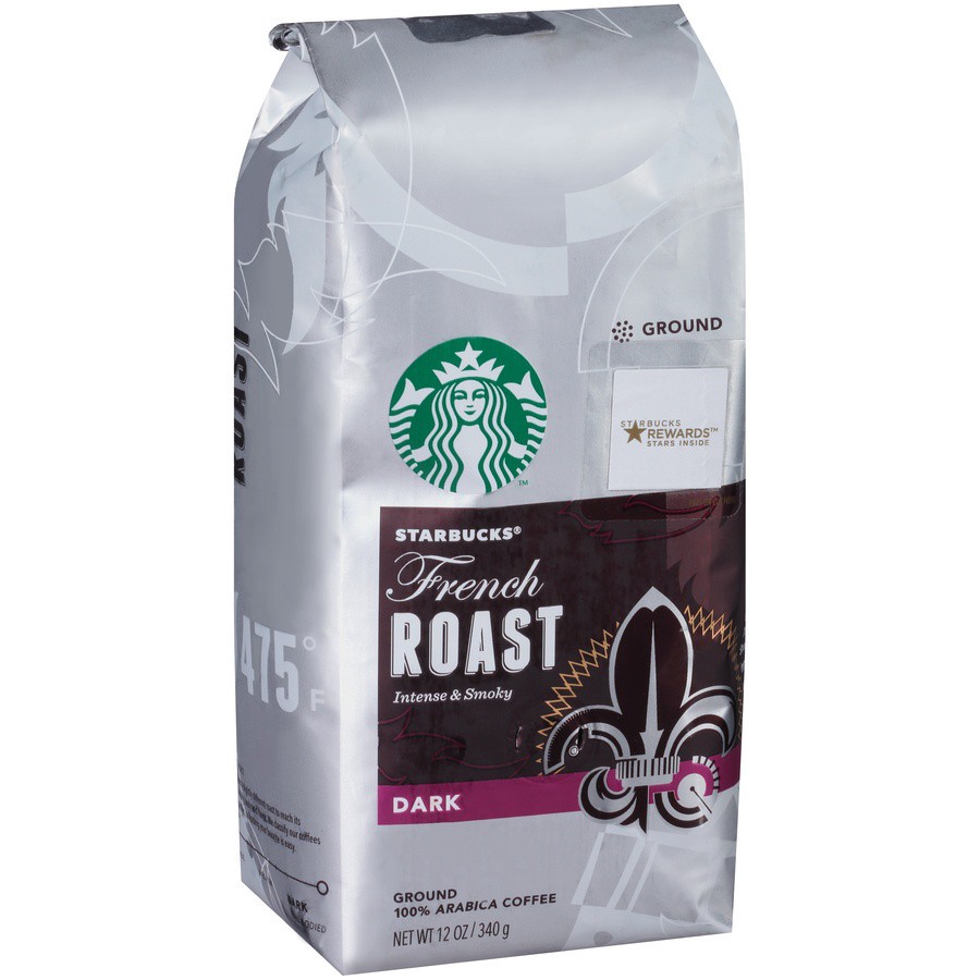 slide 2 of 7, Starbucks French Roast Ground Coffee - 12 oz, 12 oz