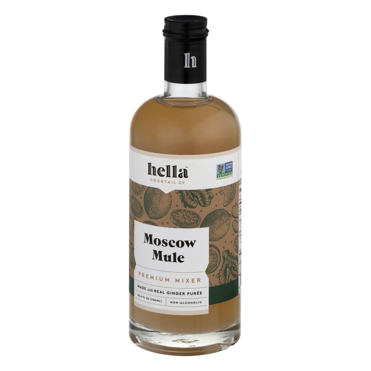 slide 8 of 9, Hella Cocktails Non-Alcoholic Premium Mixer Moscow Mule - 25.4 fl oz, 25.4 fl oz