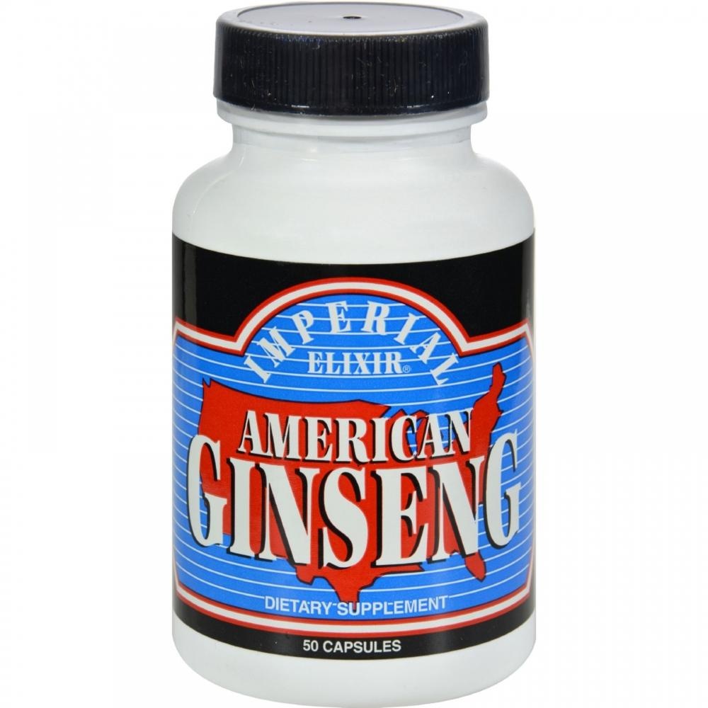 slide 1 of 1, Imperial Elixir Ginseng American - 50 ct, 50 ct