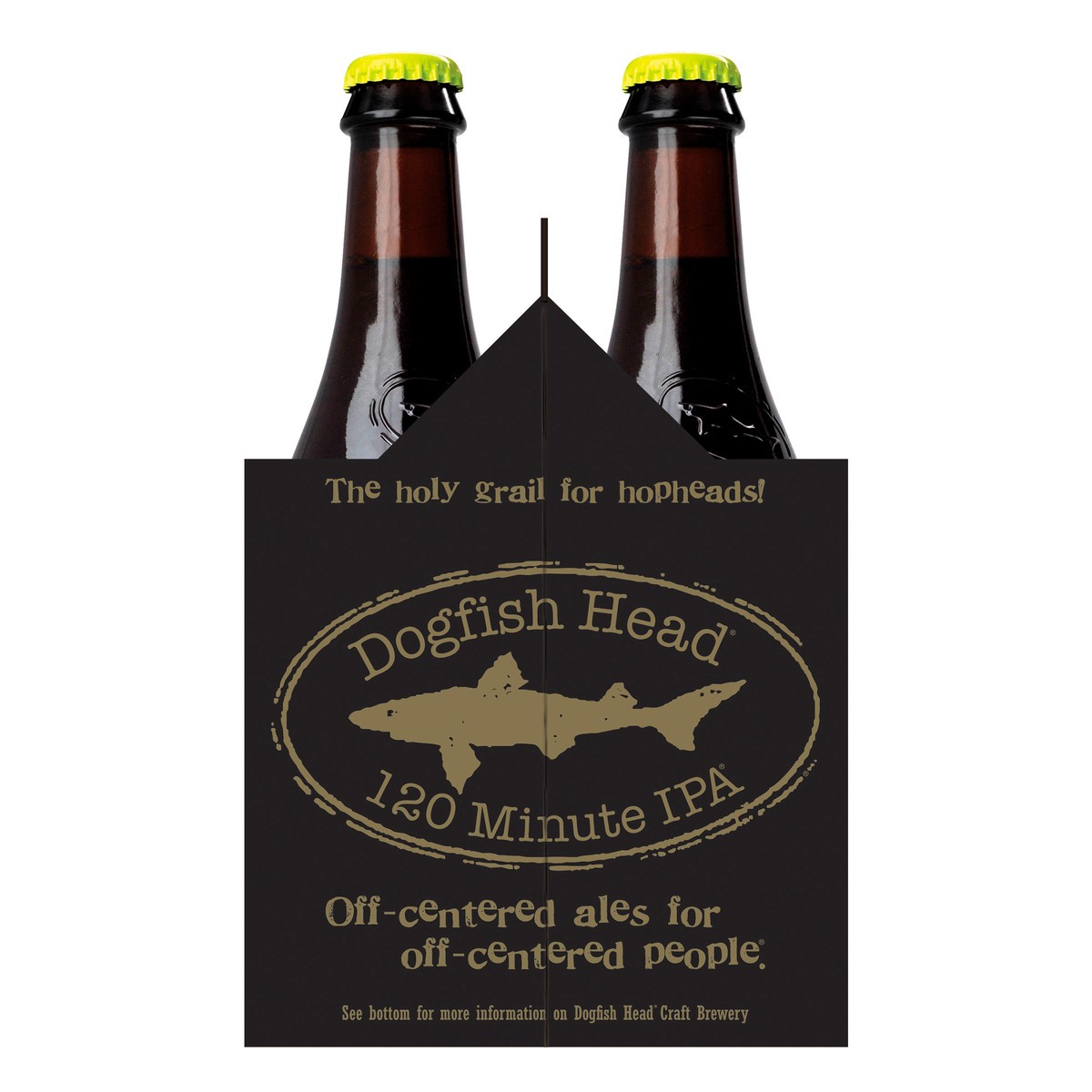 slide 5 of 5, Dogfish Head 120 Minute Imperial IPA Beer (12 fl. oz. Bottle, 4pk.), 4 ct; 12 oz