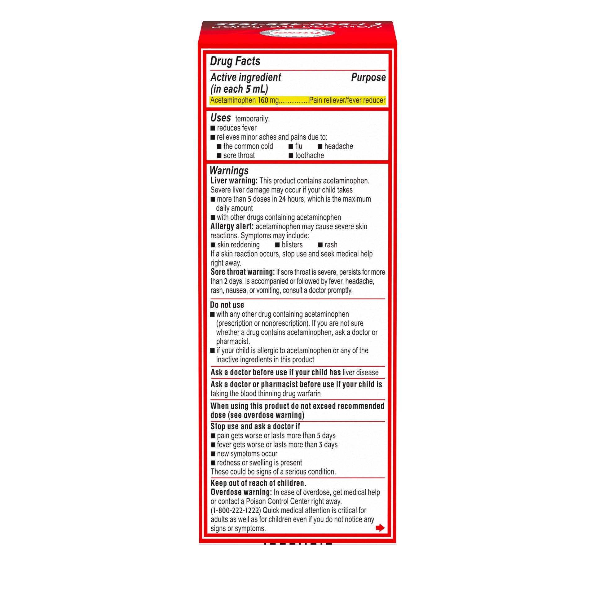 slide 6 of 10, Tylenol Children's Tylenol Oral Suspension, Grape, 4 Fl. Oz, 4 fl oz
