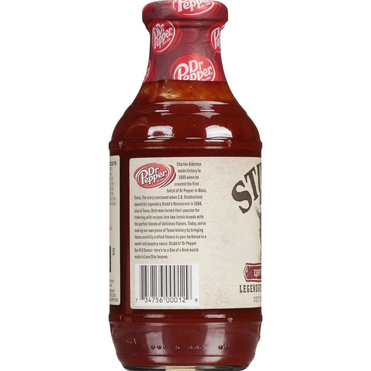 slide 2 of 7, Stubb's Dr Pepper Barbecue Sauce, 18 oz, 18 oz