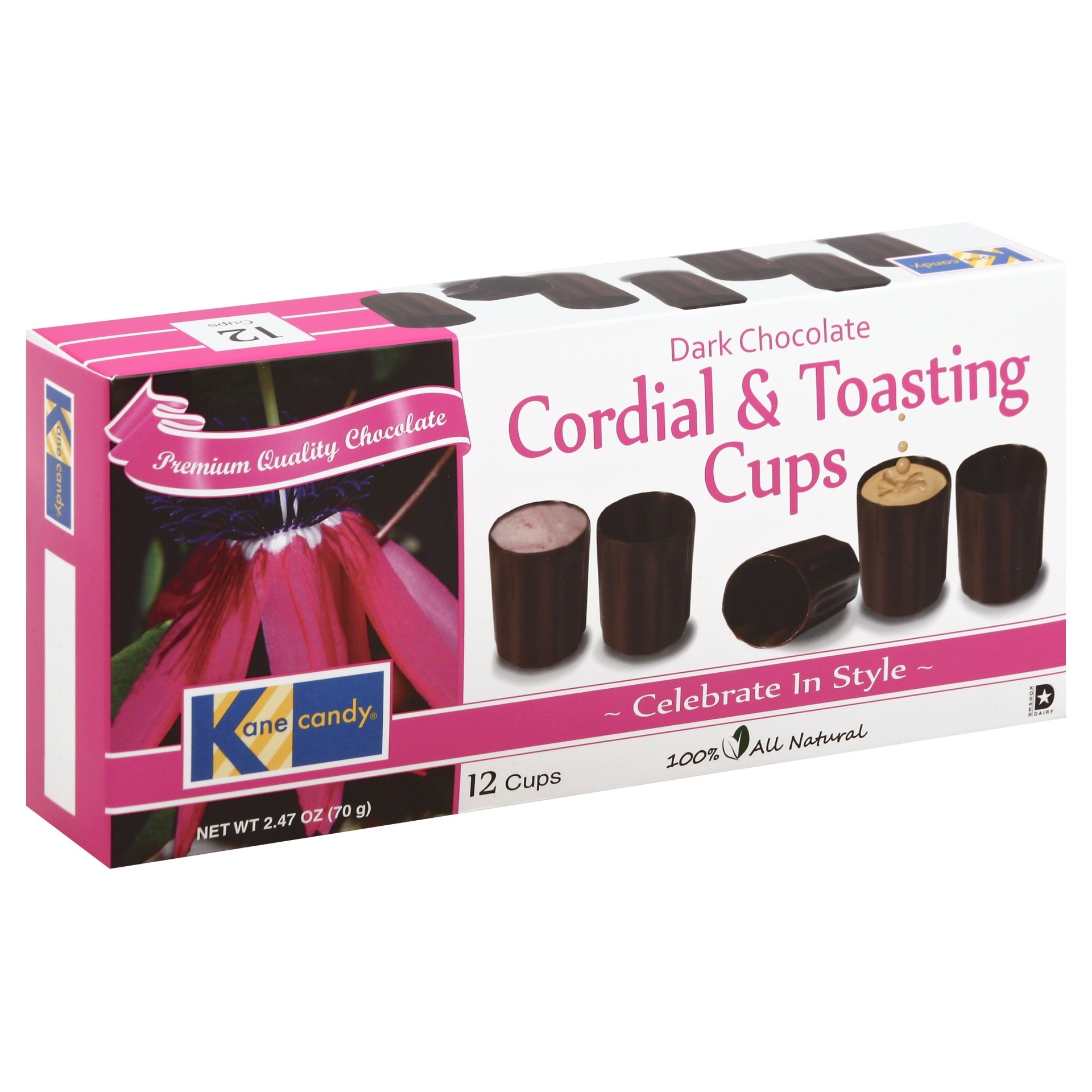 slide 1 of 4, Kane Candy Cordial & Toasting Cups 12 ea, 1 ct