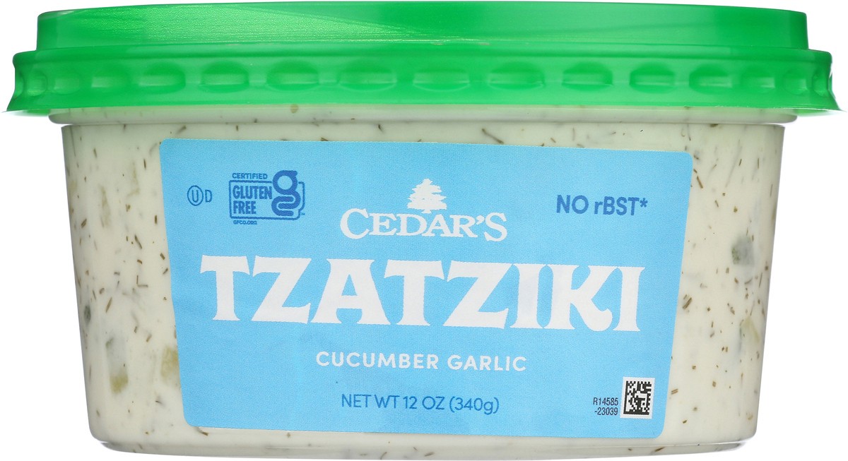 slide 3 of 4, Cedar's Cucumber Garlic Tzatziki, 12 oz