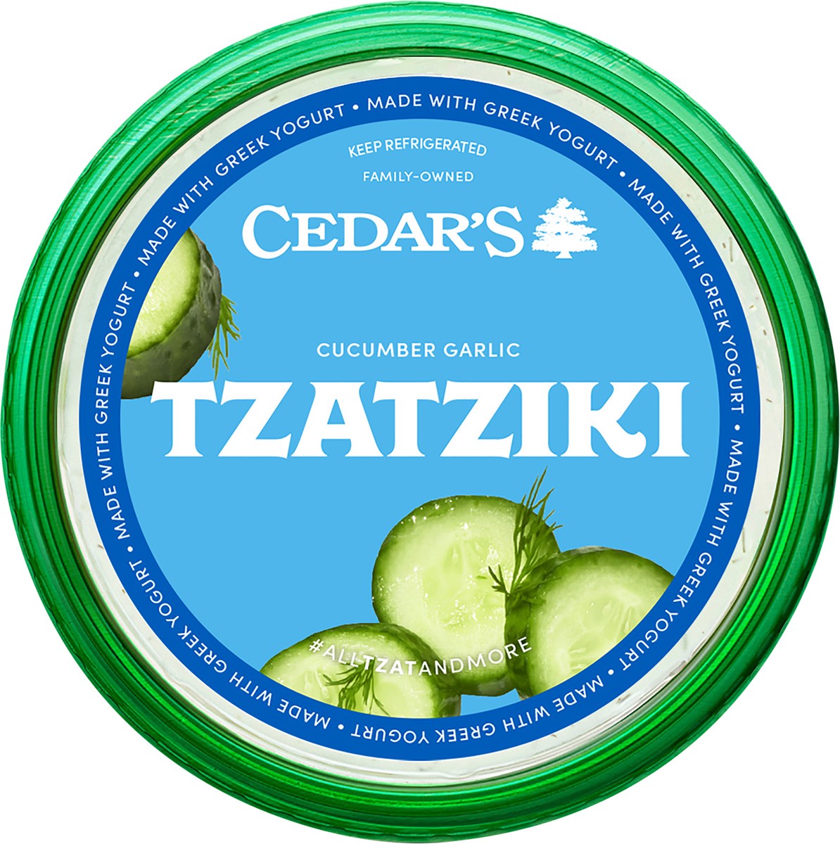 slide 4 of 4, Cedar's Cucumber Garlic Tzatziki, 12 oz