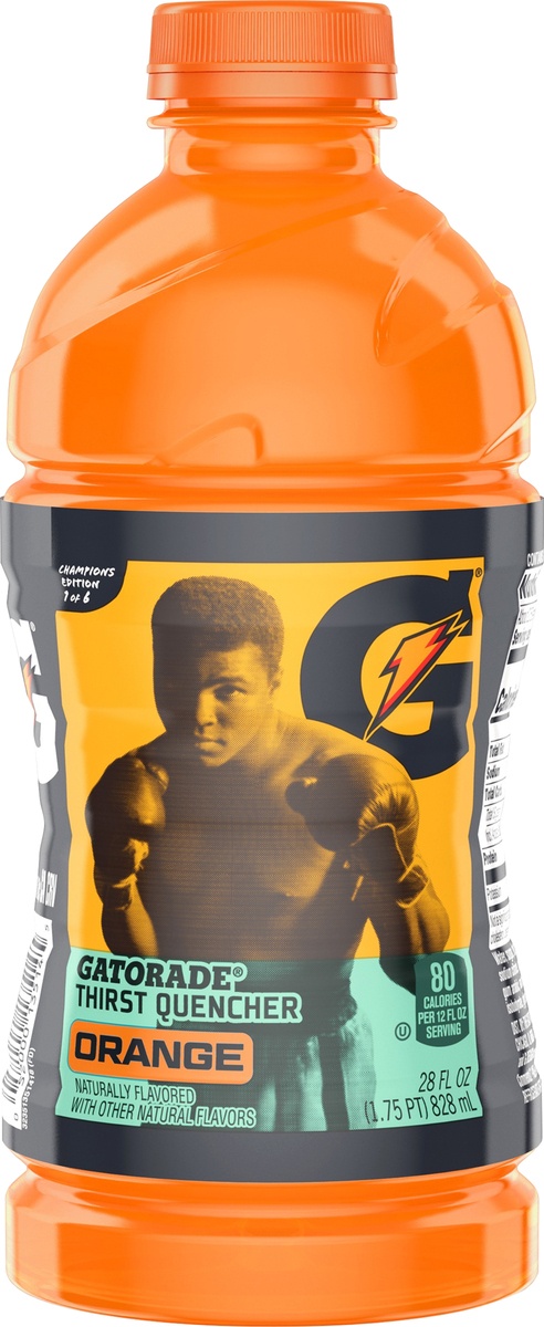 Gatorade Orange Thirst Quencher 28 Fld Oz Bottle