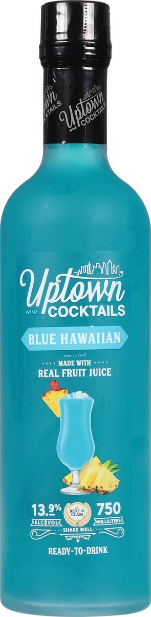 slide 7 of 12, Uptown Wine Cocktails Blue Hawaiian Wine Cocktails 750 ml, 750 ml