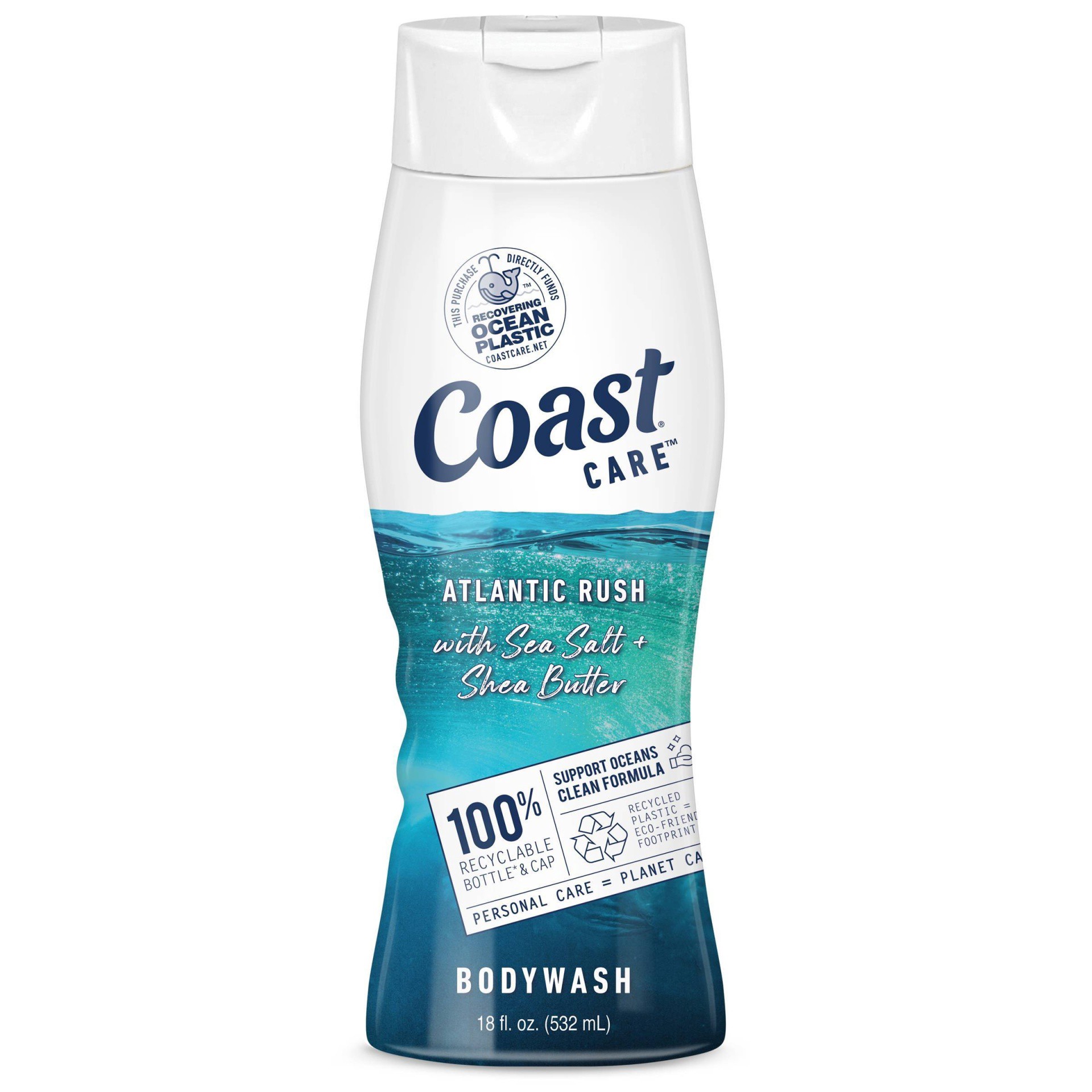 slide 1 of 5, Coast Care Body Wash Atlantic Rush, 18 fl oz