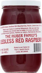The Huber Family's Huber Raspberry Preserves Seedless