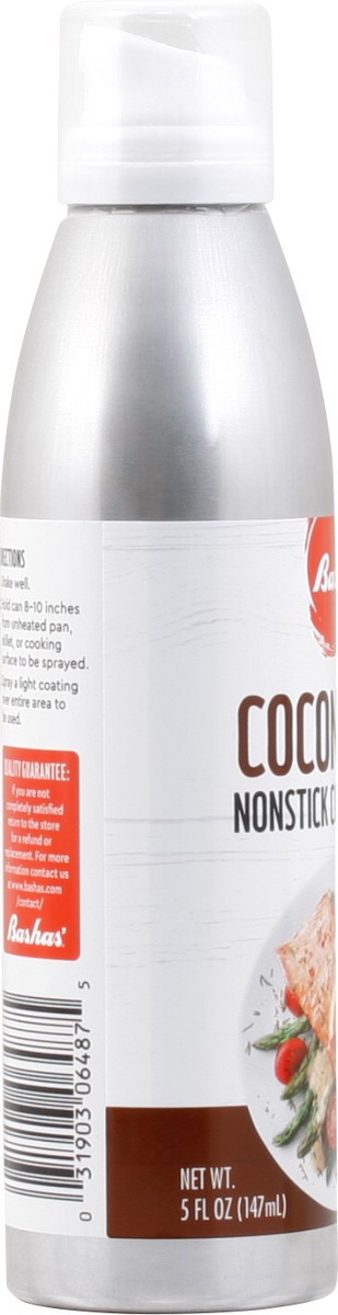 slide 4 of 11, Bashas Cooking Spray Coconut Oil, 5 oz