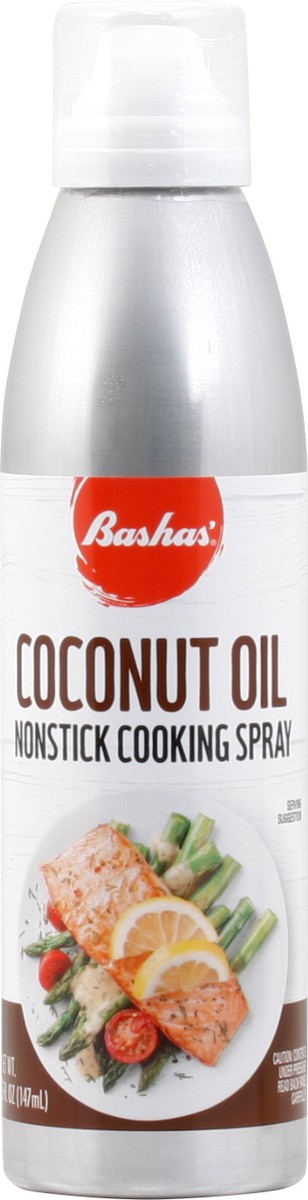 slide 7 of 11, Bashas Cooking Spray Coconut Oil, 5 oz