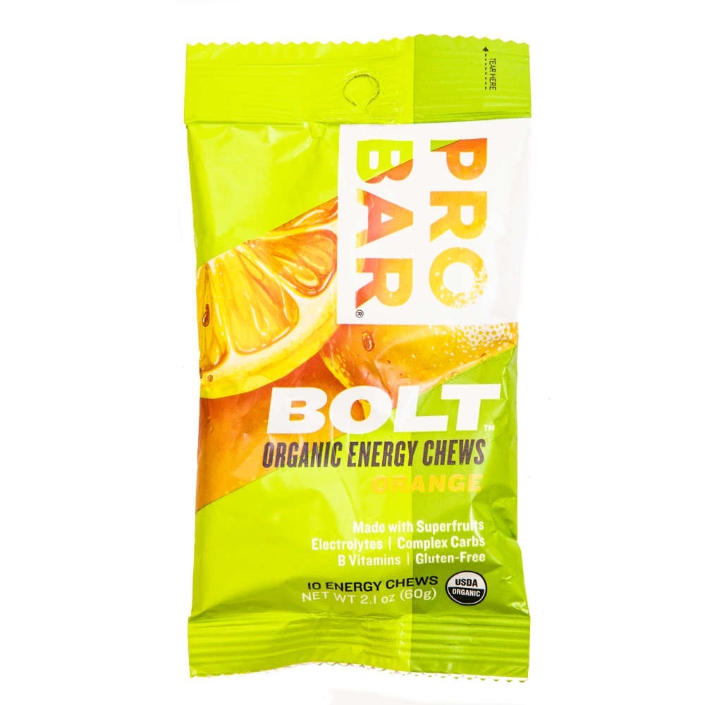 slide 1 of 1, ProBar Bolt Energy Chews Orang, 2.1 oz