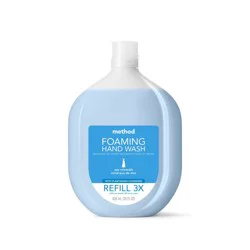 Method Foaming Hand Soap, Refill, Sea Minerals, 28 Fl Oz