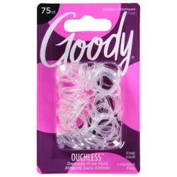 Goody Ouchless Fine Hair Elastics 75 ea
