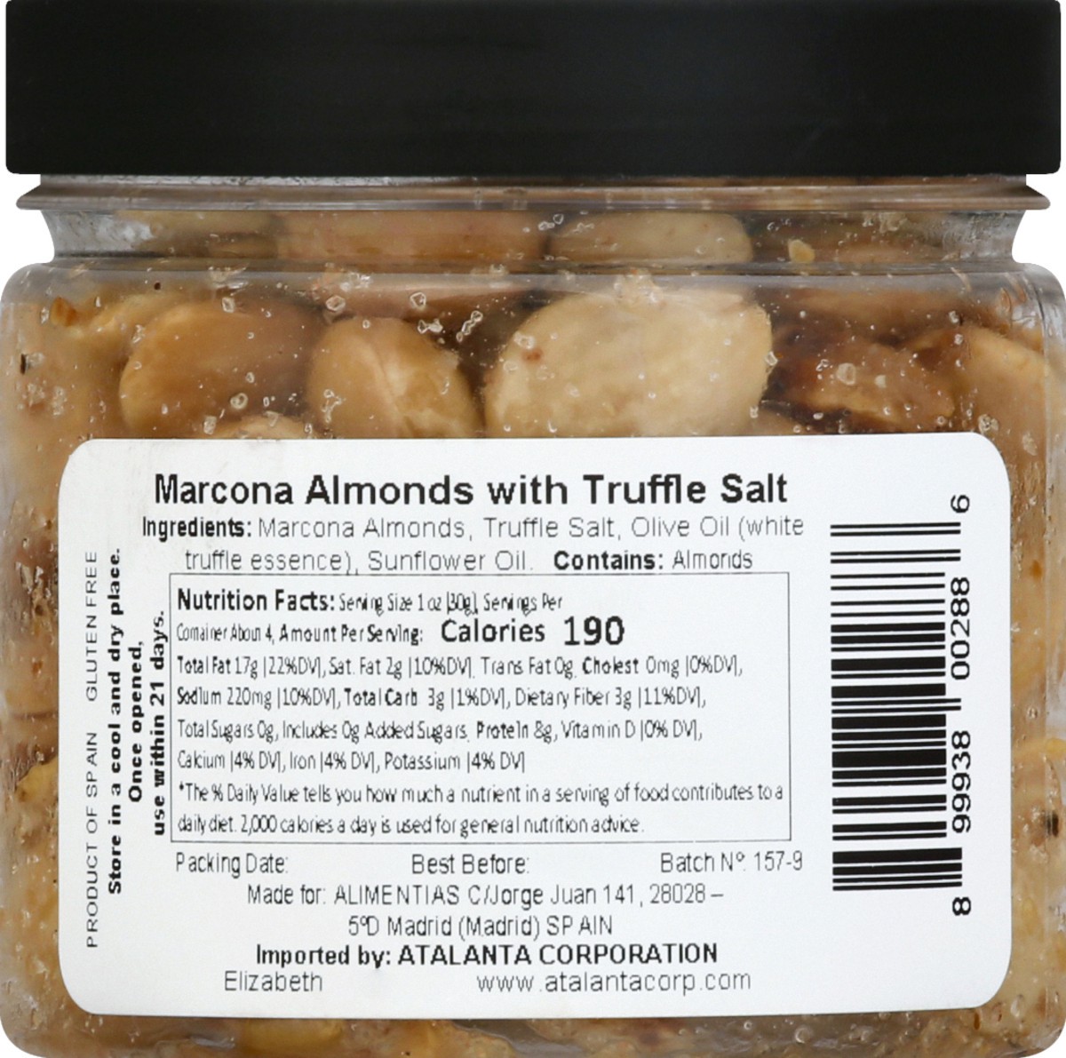 slide 6 of 6, Don Juan Marcona Almonds, with Truffle Salt, 4.2 oz