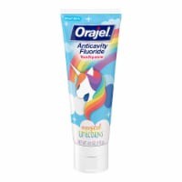 slide 1 of 1, Orajel Kids Mixed Berry Fluoride Toothpaste, 4.2 oz