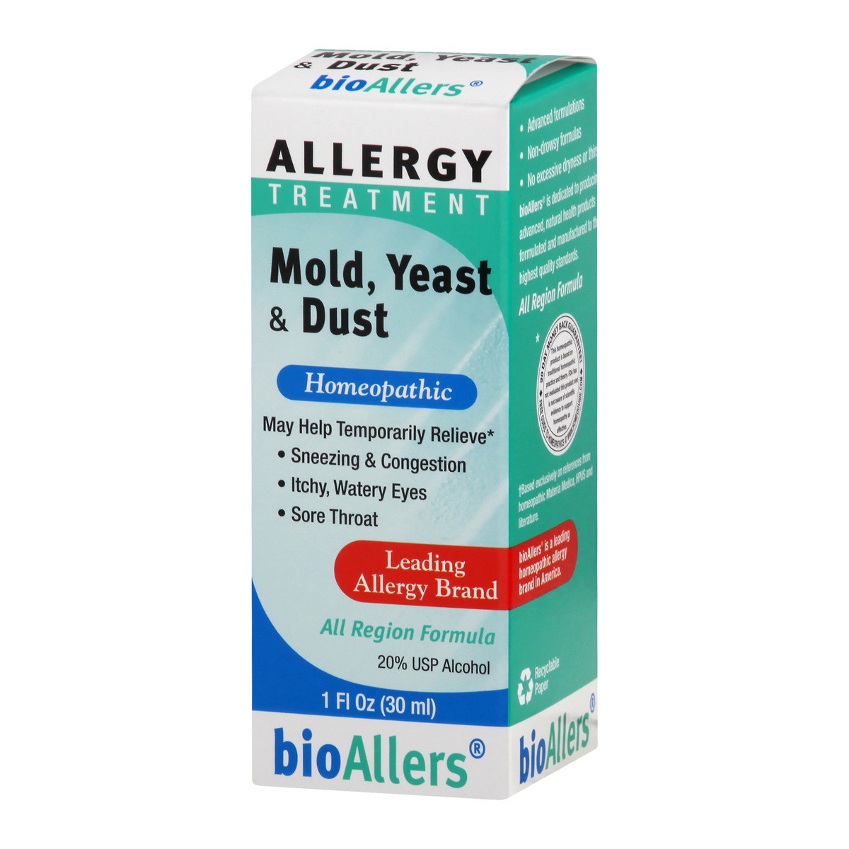 slide 4 of 9, bioAllers Mold Yeast Dust Allergies, 1 oz