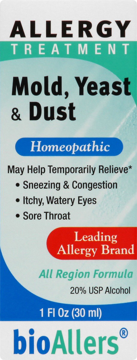 slide 8 of 9, bioAllers Mold Yeast Dust Allergies, 1 oz