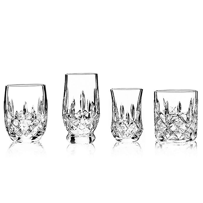 slide 1 of 1, Waterford Lismore Mixed Tumblers, 4 ct