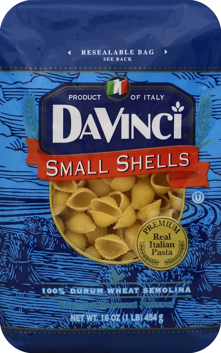 slide 3 of 5, DaVinci Shells 16 oz, 16 oz