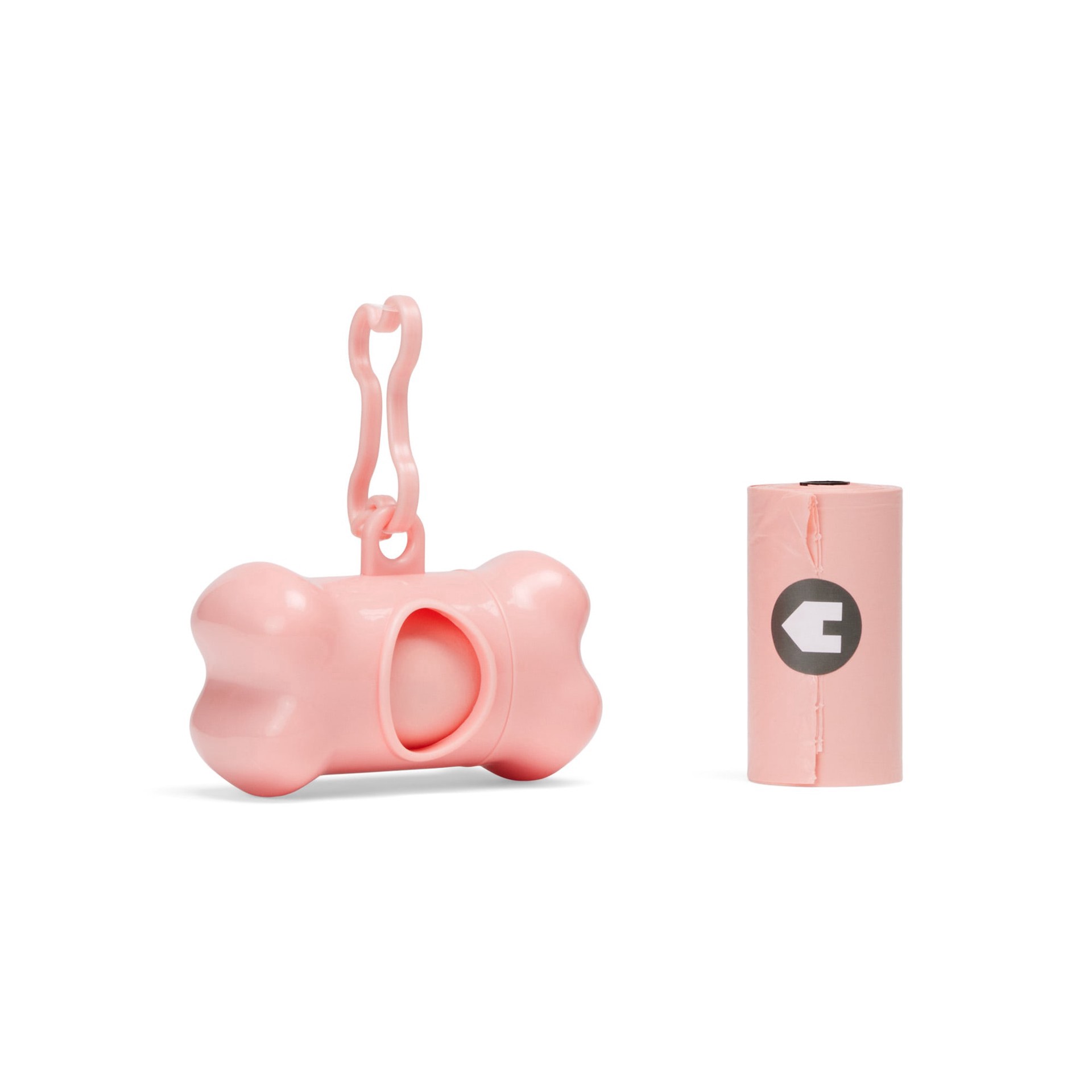 slide 1 of 1, YOULY Light Pink Waste Bag Dispenser, 1 ct