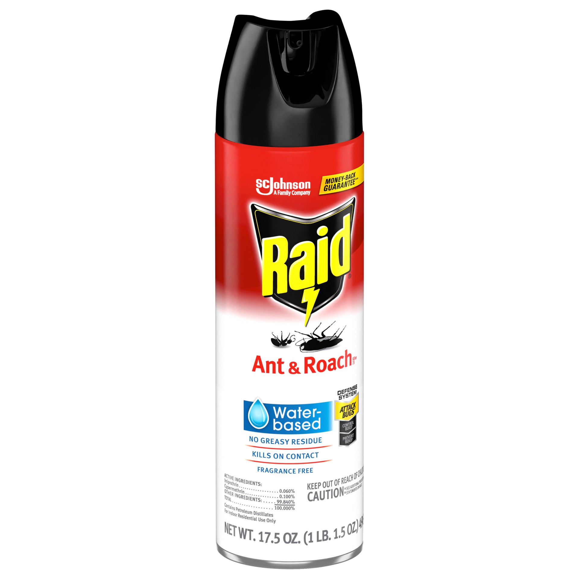 slide 2 of 5, Raid Water-Based Ant & Roach Killer 26 17.5 oz, 17.5 oz