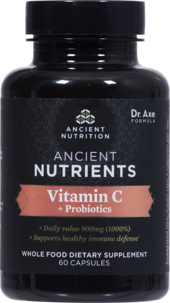 slide 6 of 12, Ancient Nutrition Vitamin C + Probiotics, 1 ct