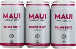 Maui Hard Seltzer Dragon Fruit Hard Seltzer - 6 pack