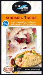 Next Wave Seafood Shrimp for Tacos 10 oz