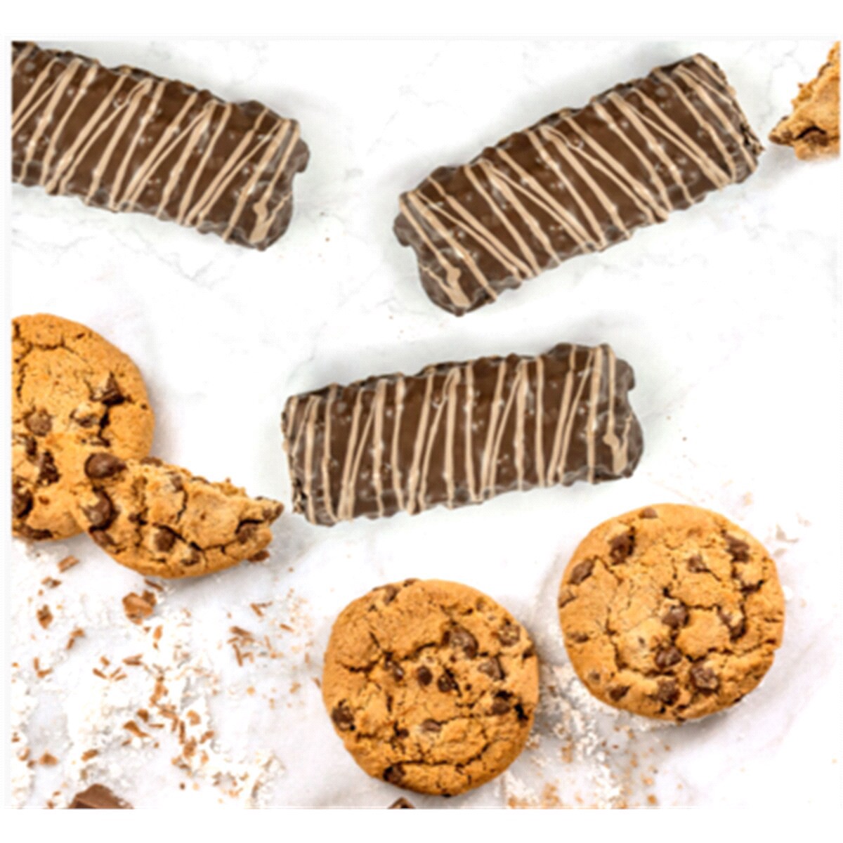 slide 4 of 17, Fit Crunch Chocolate Chip Cookie Dough Bar, 3.1 oz