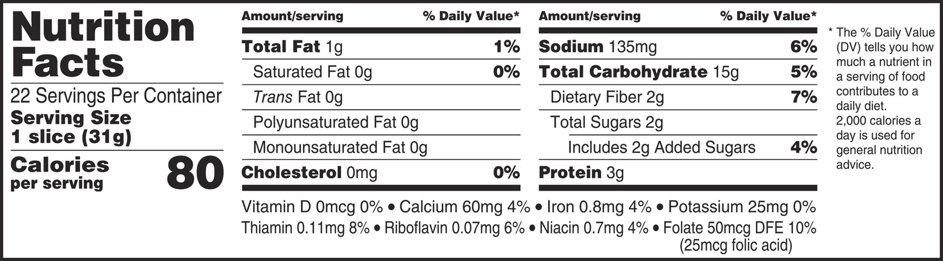 slide 3 of 5, Nature's Harvest Plain Bread, 24 oz, Large White Bread, Bag, 24 oz