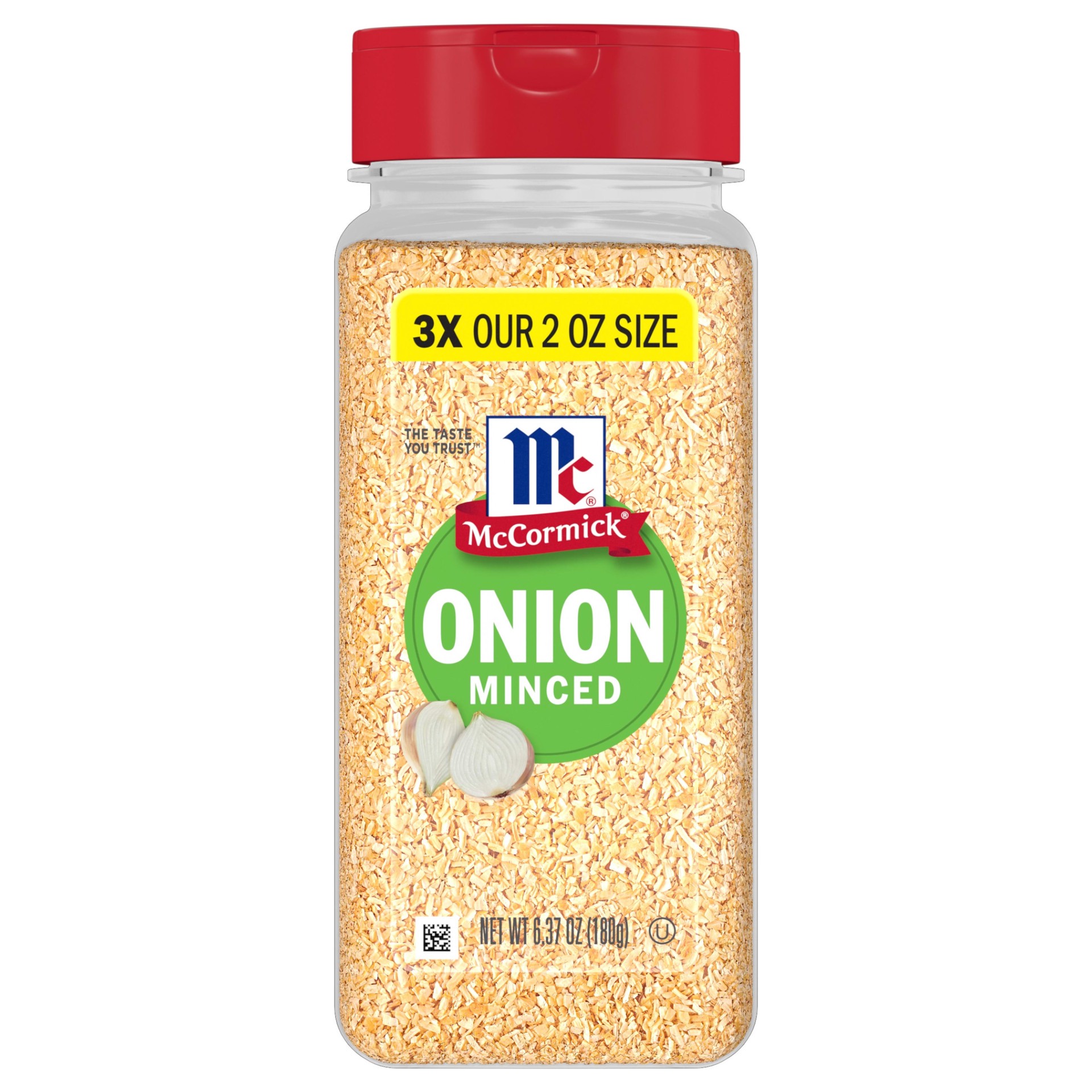 slide 1 of 5, McCormick Onions - Minced, 6.37 oz