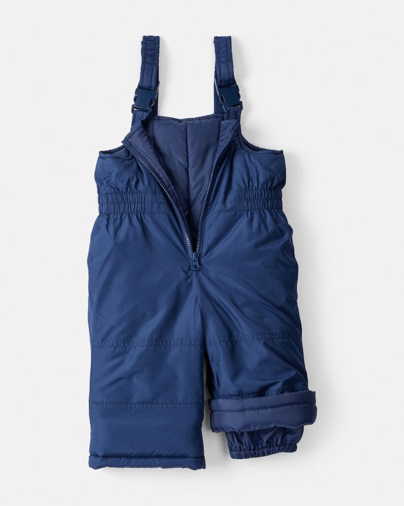 slide 2 of 5, Carter's Baby Boy 2-Piece Hooded Snowsuit Jacket & Bib Set - Navy Navy 18M, 2 pc